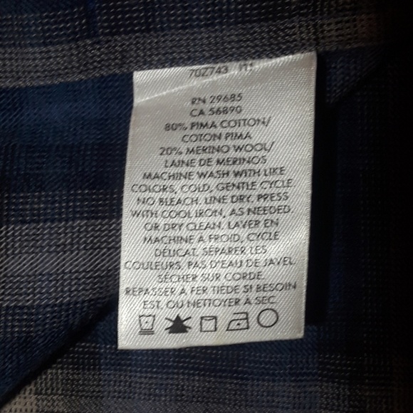 Lucky Brand/Pendleton pearl snap Austin sz S - Picture 8 of 8